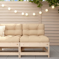 vidaXL Mittensoffa massiv furu