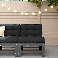 vidaXL Mittensoffa massiv furu