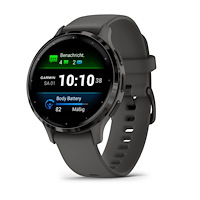 Garmin Garmin Venu 3S 3,05 cm (1.2") AMOLED Digital 390 x 390 pixlar Pekskärm Grå Wi-Fi GPS