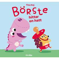 Karrusel Forlag Cargo Int Aps Börste hittar en hatt (bok, board book)