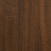 vidaXL Skobänk brun ek 82x42x45 cm konstruerat trä