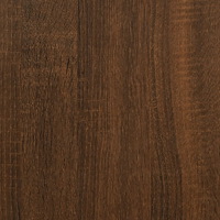 vidaXL Skobänk brun ek 82x32x45 cm konstruerat trä