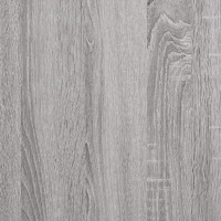 vidaXL Skobänk grå sonoma 105,5x32x57,5 cm konstruerat trä