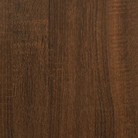 vidaXL Skobänk brun ek 102x32x50 cm konstruerat trä