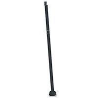 vidaXL Markisstolpar set antracit 450x245 cm järn