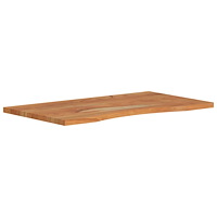 vidaXL Bordsskiva 90x50x2,5 cm rektangulär massivt akaciaträ