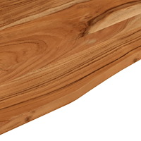 vidaXL Bordsskiva 90x50x2,5 cm rektangulär massivt akaciaträ