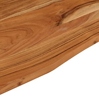 vidaXL Bordsskiva 90x60x2,5 cm rektangulär massiv akacia
