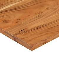 vidaXL Bordsskiva 90x60x2,5 cm rektangulär massiv akacia