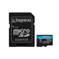 Kingston Technology Kingston Canvas Go! Plus - flash-minneskort - 512 GB - mikroSDXC UHS-I