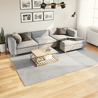 vidaXL Mjuk matta HUARTE med kort lugg tvättbar grå 200x280 cm