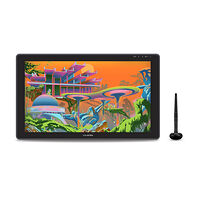 Huion HUION Kamvas 22 Plus ritplattor Svart 476,64 x 268,11 mm USB