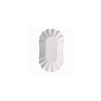 PAPSTAR Tallrik PURE 105x175x30mm vit 250/fp