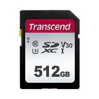 Transcend Transcend Silver 300S SDXC UHS-I U3 (V30) R100/W55 512GB