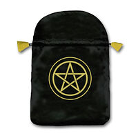 Lo Scarabeo Satin Pentacle Tarot Bag