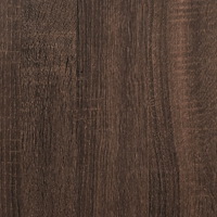 vidaXL Skohylla brun ek 60x34x112 cm konstruerat trä