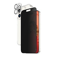 PanzerGlass PanzerGlass Privacy 3-in-1-Pack iPhone 2023 6.1 Pro Genomskinligt skärmskydd Apple 1 styck