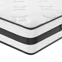 vidaXL Bonellresårmadrass medium 90x200 cm