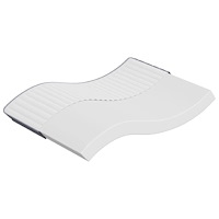 vidaXL Skummadrass medium mjuk 140x200 cm