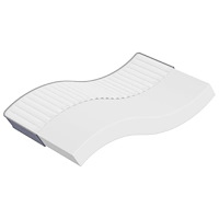 vidaXL Skummadrass medium mjuk 120x200 cm