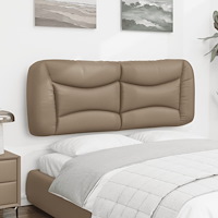 vidaXL Dyna till huvudgavel cappuccino 120 cm konstläder
