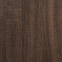 vidaXL Bokhylla brun ek 82,5x30,5x115 cm konstruerat trä