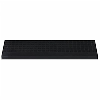 vidaXL Trappstegsmattor 10 st 25x75 cm gummi