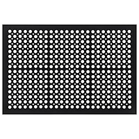 vidaXL Dörrmatta rektangulär 60x90 cm Gummi