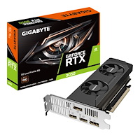 Gigabyte Technology Gigabyte GeForce RTX 3050 OC Low Profile 6G NVIDIA 6 GB GDDR6