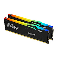 Kingston Technology Kingston Technology FURY Beast RGB RAM-minnen 32 GB 2 x 16 GB DDR5