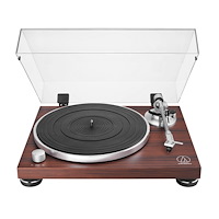 Audio-Technica Audio-Technica AT-LPW50BTRW grammofoner Remdriven skivtallrik Brun Manuell