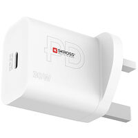 SKROSS Reseladdare UK m.fl. USB-C PD 30W Ojordad