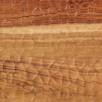 vidaXL Sängbord 50x33x60 cm massivt akaciaträ