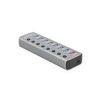 DeLOCK DeLOCK 63264 gränssnittshubbar USB 3.2 Gen 1 (3.1 Gen 1) Type-B Grå