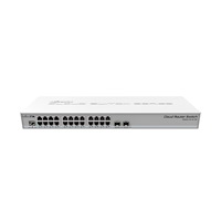 MikroTik MikroTik Cloud Router Switch CRS326-24G-2S+RM - switch - 24 portar - Administrerad - rackmonterbar