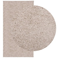 vidaXL Ryamatta PAMPLONA lång lugg modern beige 80x150 cm