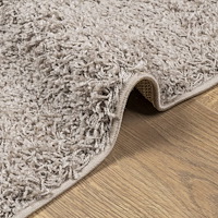 vidaXL Ryamatta PAMPLONA lång lugg modern beige 80x150 cm