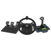 Hori HORI Farming Vehicle Control System - kit med ratt, pedaler och kontrollpanel - kabelansluten