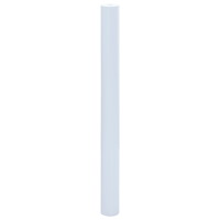 vidaXL Fönsterfilm statisk frostad transparent vit 45x2000 cm PVC