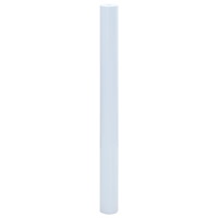 vidaXL Fönsterfilm statisk frostad transparent vit 90x500 cm PVC