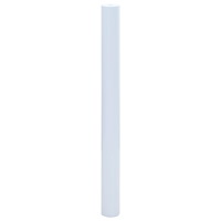 vidaXL Fönsterfilm statisk frostad transparent vit 90x1000 cm PVC