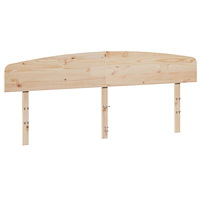 vidaXL Huvudgavel 200 cm massiv furu