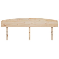vidaXL Huvudgavel 200 cm massiv furu