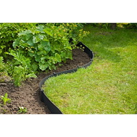 Nature Nature Rabattkant set H15 cm x 10 m med spett svart