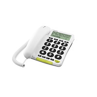 Doro Doro 312cs Analog telefon Namn och uppringnings-ID Vit