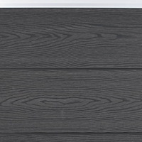 vidaXL Staketpanel grå 872x186 cm WPC