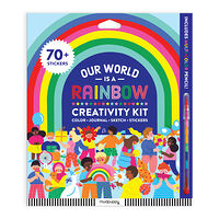 Abrams & Chronicle Books Our World is a Rainbow Creativity Kit