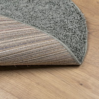 vidaXL Ryamatta PAMPLONA lång lugg modern grön Ø 120 cm