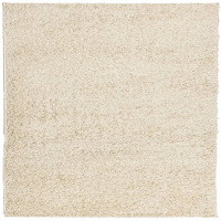vidaXL Ryamatta PAMPLONA lång lugg modern guld 160x160 cm