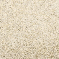 vidaXL Ryamatta PAMPLONA lång lugg modern guld 160x160 cm